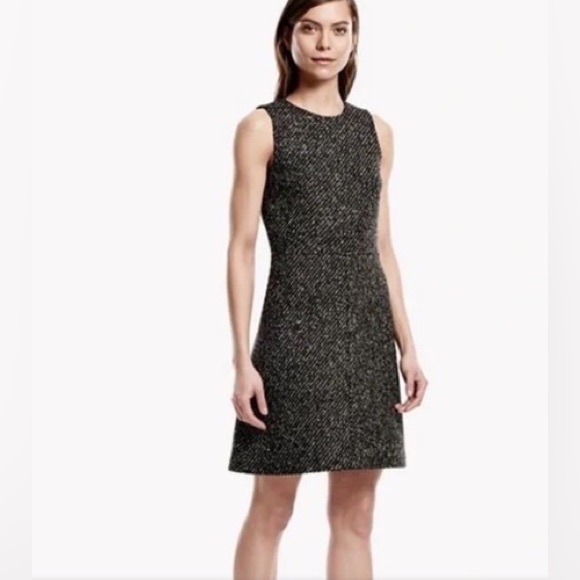 Theory Dresses & Skirts - Theory wool mix dress mini workwear preppy 00 luxe